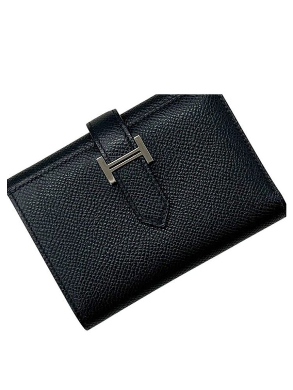 Hermes Trifold Wallet Bearn Combine Epsom Noir Black P Compact